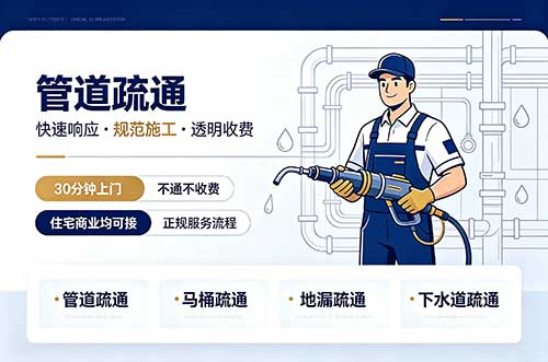 高州管道疏通