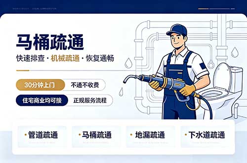 高州马桶疏通