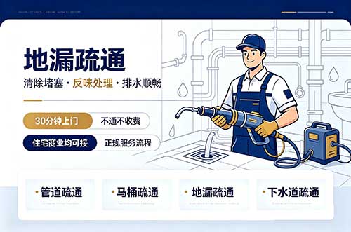 高州地漏疏通