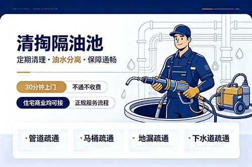 高州清掏隔油池